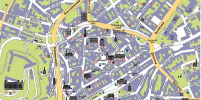 Harta e bratislava të Sllovakisë